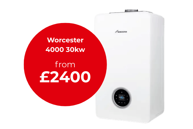Worcester 4000 30kw from £2400